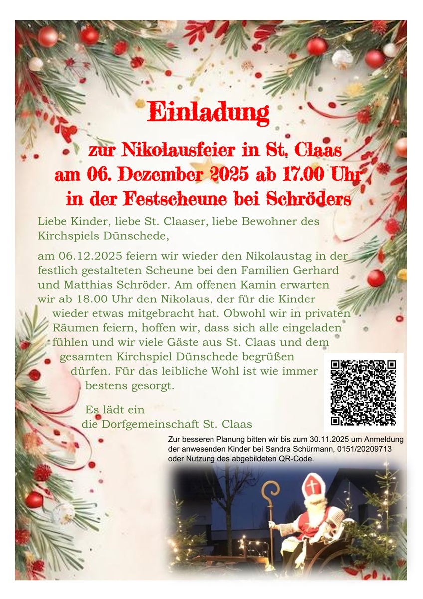 Nikolausfeier 2025