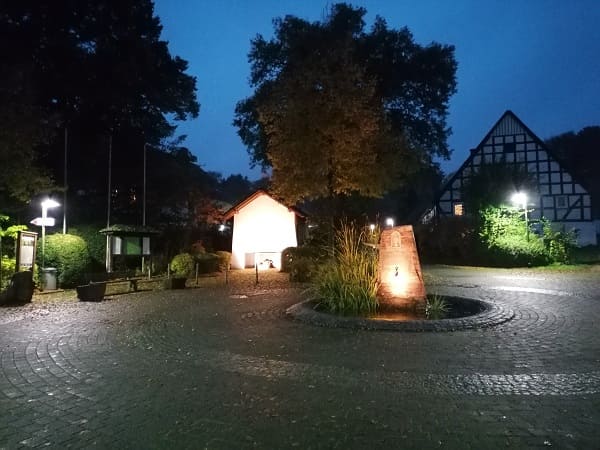 Rh&ouml;te bei Dunkelheit