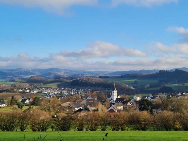 Ausblick auf D&uuml;nschede
